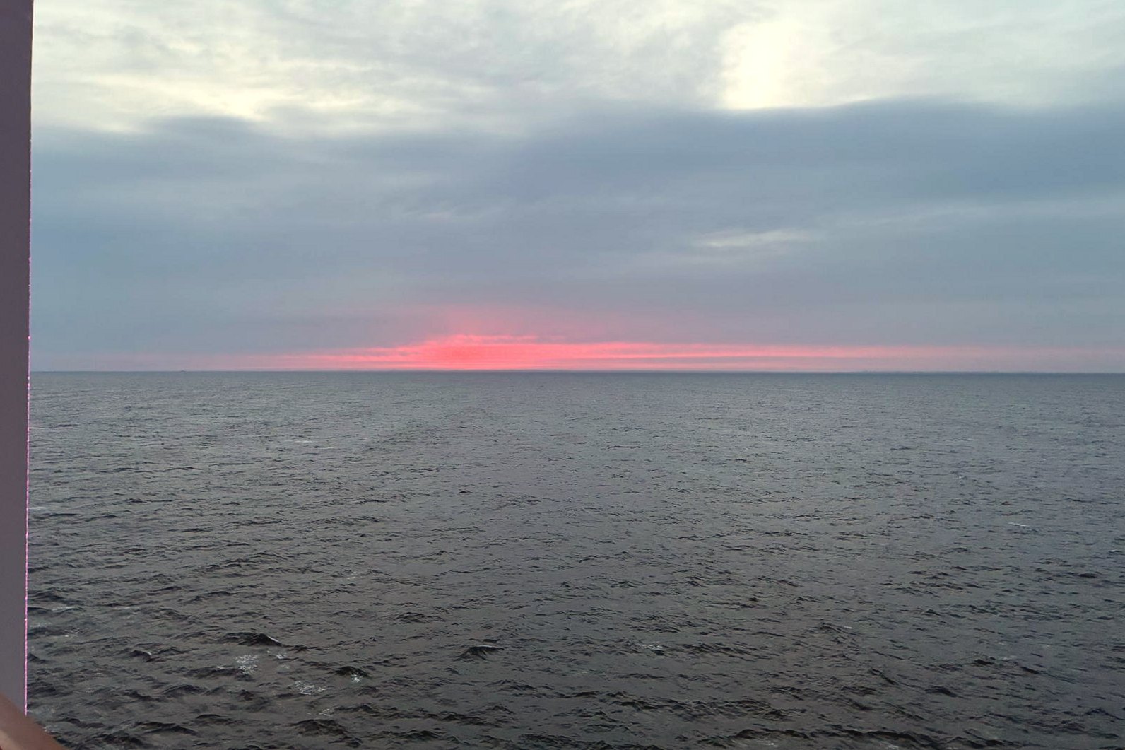 Sonnenuntergang über der Nordsee